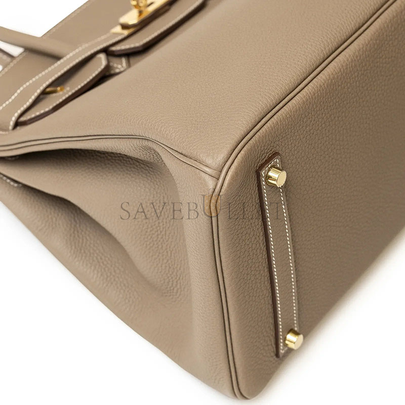 H**mes MASTER BIRKIN 35 ETOUPE TOGO GOLD HARDWARE (35*28*18cm)